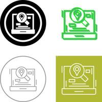 Find Location Icon Design vector