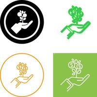Growth Icon Design vector