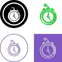 Deadline Icon Design vector