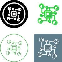 Connection Icon Design vector