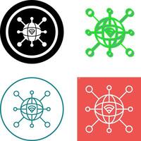 Internet Icon Design vector