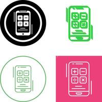 Calculator Icon Design vector