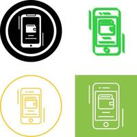 E-wallet Icon Design vector