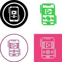 Recorder Icon Design vector