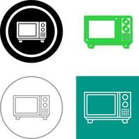 Microwave Icon Design vector