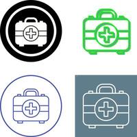 First Aid Kit Icon Design vector