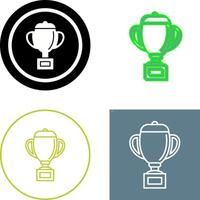 Trophy Icon Design vector