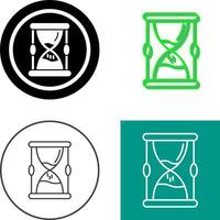 Hourglass Icon Design vector