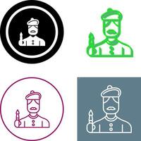 Artist Icon Design vector