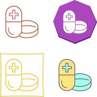 diseño de icono de medicina vector