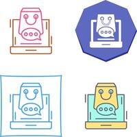 Shopping Feeds Icon Design vector