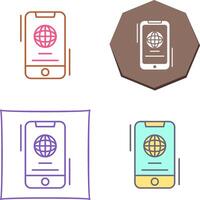 Browser Icon Design vector