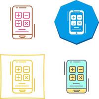 Calculator Icon Design vector