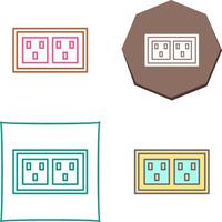 Socket Icon Design vector