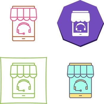 diseño de icono de soporte vector