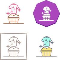 Laundry Icon Design vector