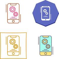 Setting Icon Design vector