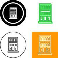 Book Shelf Icon Design vector