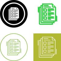 Notes Icon Design vector