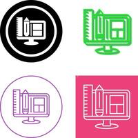 Web Design Icon Design vector