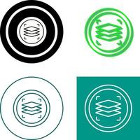 Layers Icon Design vector