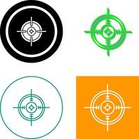 Aim Icon Design vector
