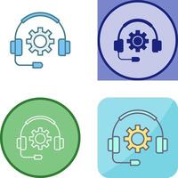 Customer Support Icon Design vector