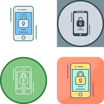 Lock Icon Design vector