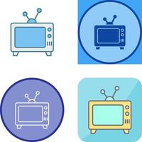 Television Icon Design vector