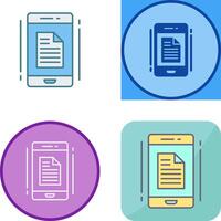 Phone Icon Design vector