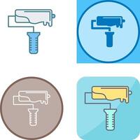 Roller Icon Design vector