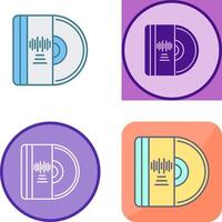 Vinyl Icon Design vector