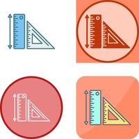 Rulers Icon Design vector