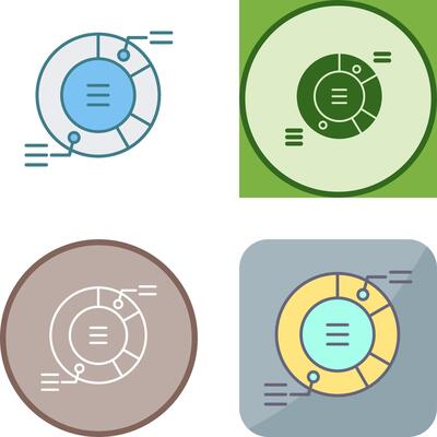 Pie Chart Icon Design