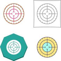 Target Icon Design vector