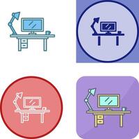 diseño de icono de espacio de trabajo vector