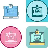 Secure Payment Icon Design vector