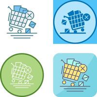 Offer End Icon Design vector