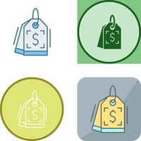 Price Tag Icon Design vector