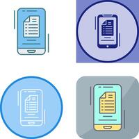 To Do List Icon Design vector