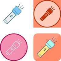 Flashlight Icon Design vector