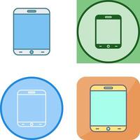 Tablet Icon Design vector