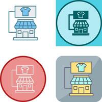 Store Icon Design vector