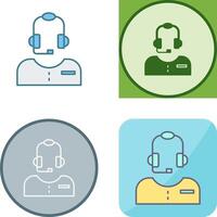 Customer Service Icon Design vector