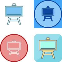 Easel Icon Design vector