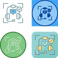 Technical Support Icon Design vector