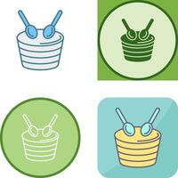 Drum Icon Design vector