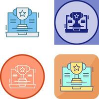 Trophy Icon Design vector