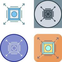 Maximize Icon Design vector