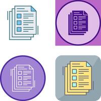 Notes Icon Design vector